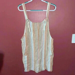 Anthropologie Colorful Overalls NWT